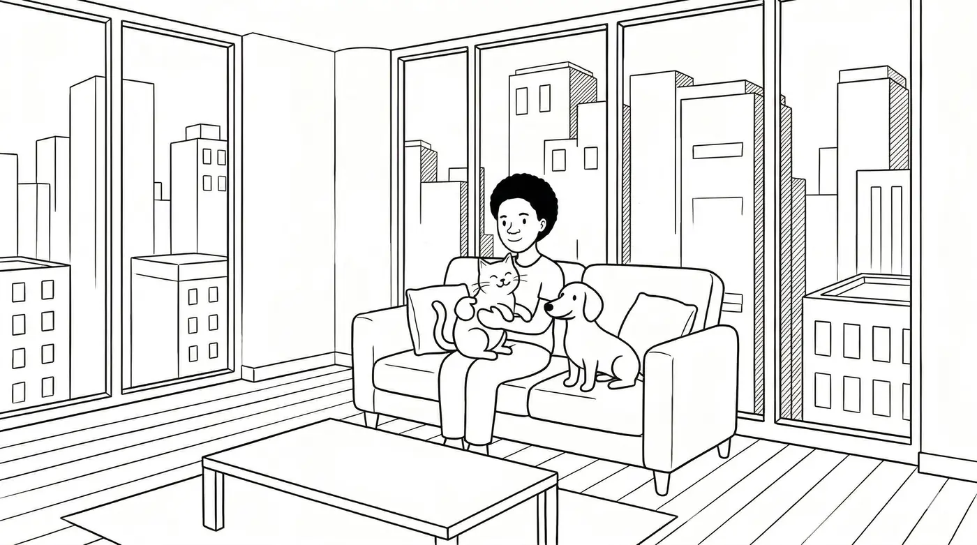 Pet daycare: safe daytime care in a sitter's home