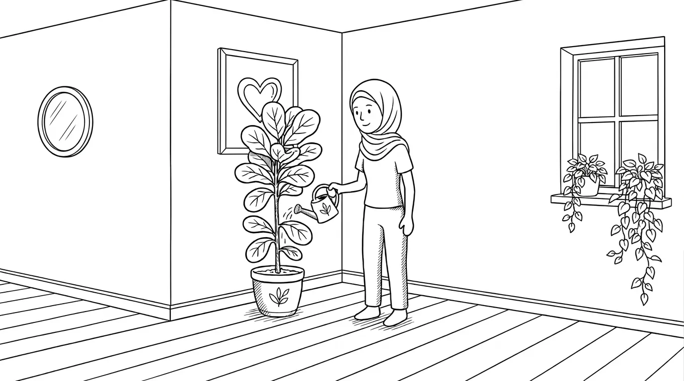 Drop-in visits: a sitter checking in on pets at home